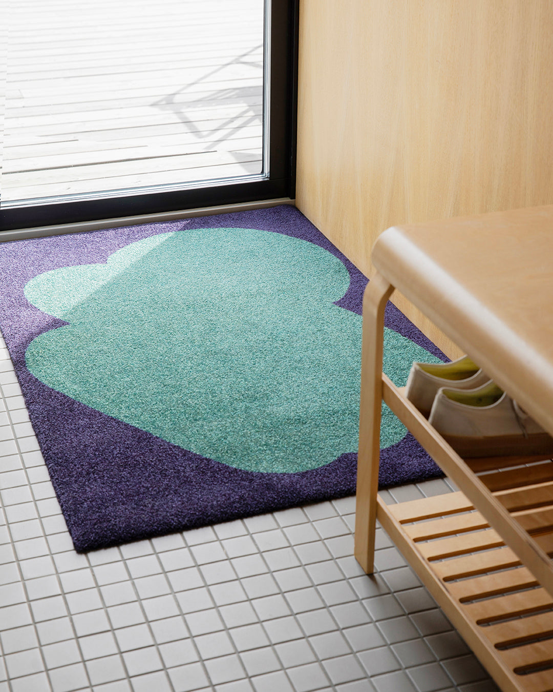 Heymat X Sight Unseen Emerald / Multicolor DoorMat