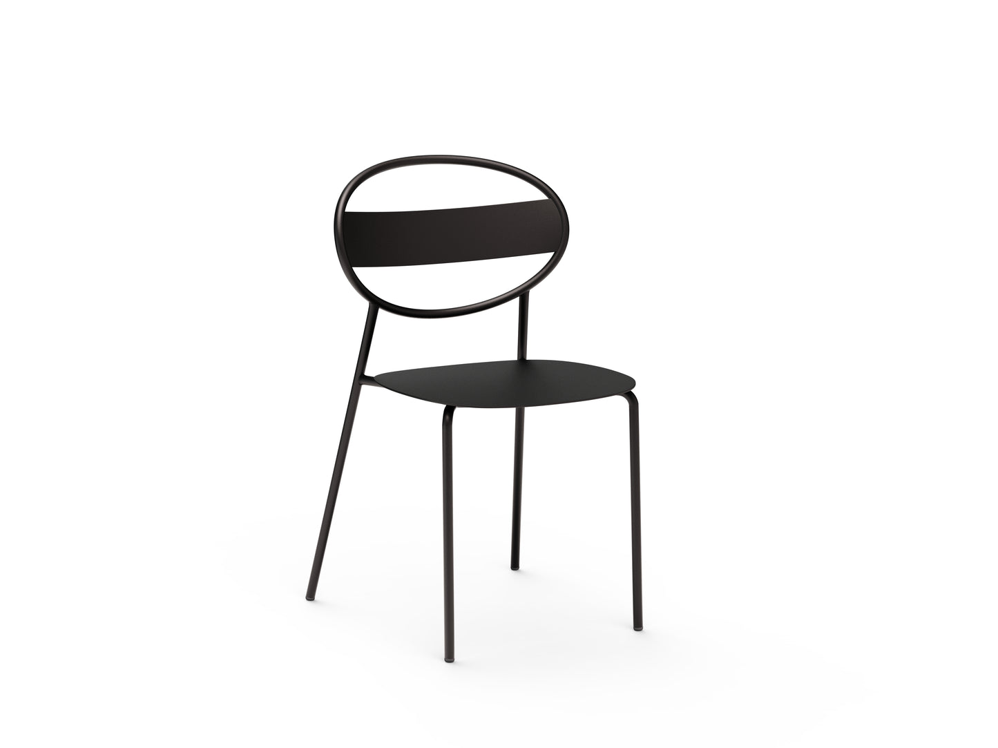 Sole Chair - All Metal Black