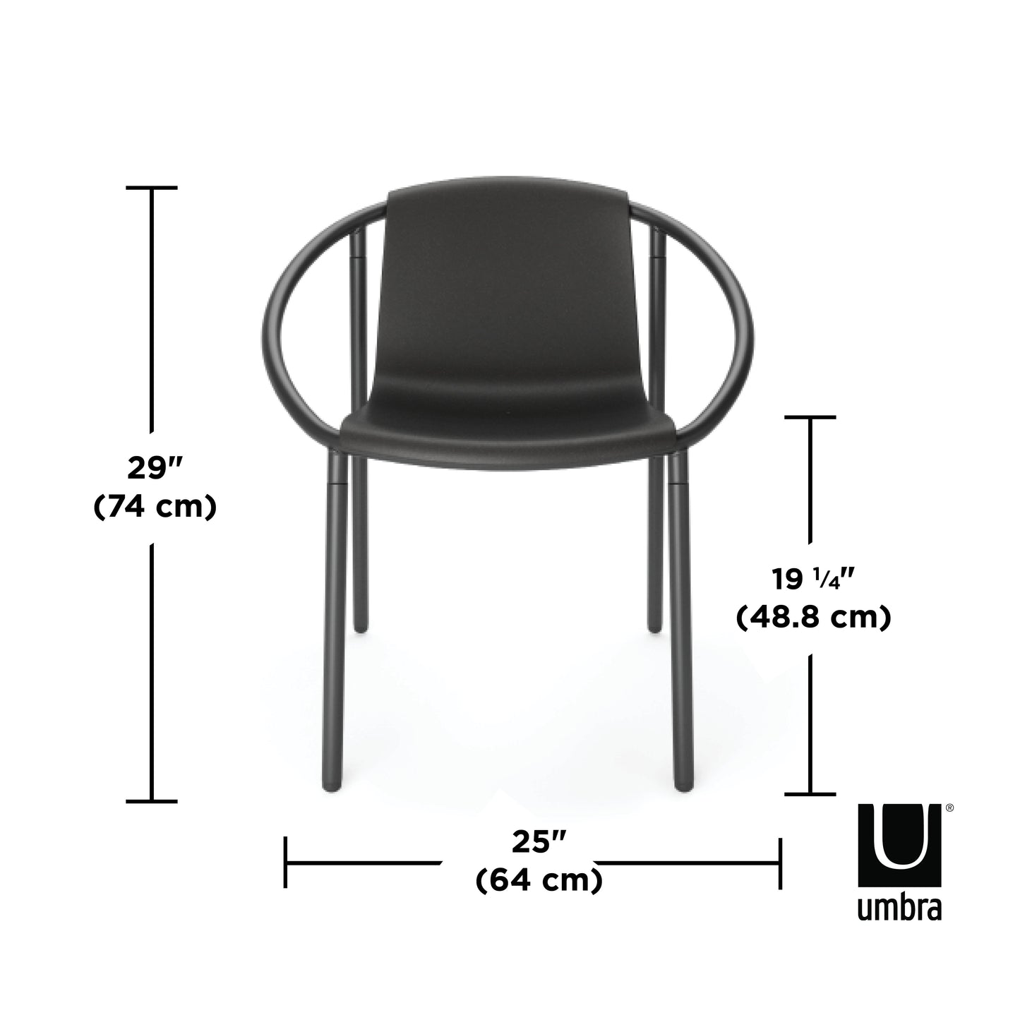 Umbra Ringo Chair Black