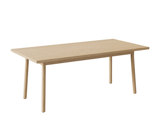 Mia Dining Table / OAK FRAME, OAK MDF TOP