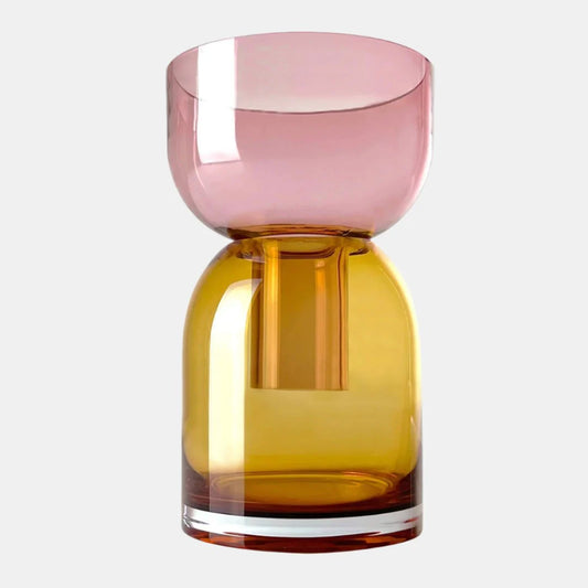 Cloudnola Flip Med Pink & Yellow - Vase
