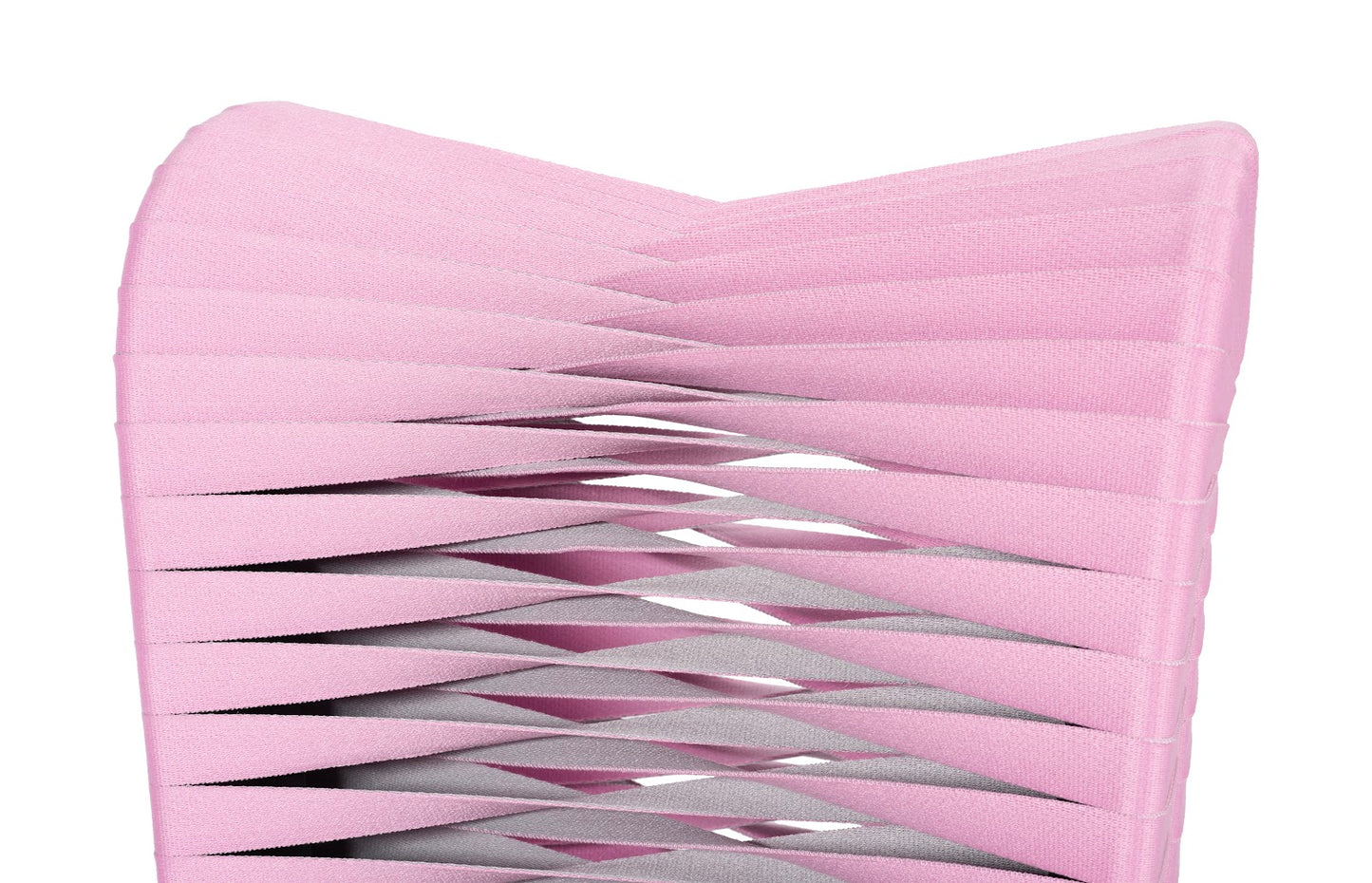 Seat Belt Dining Chair, Pink/White