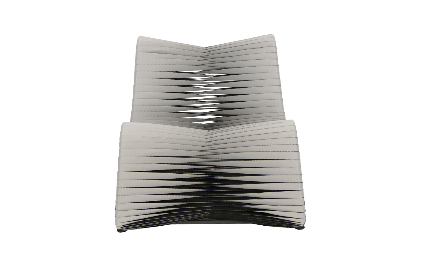 Seat Belt Rocking Chair, Gray/Black