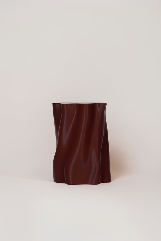 Lulu Stool /Burgundy