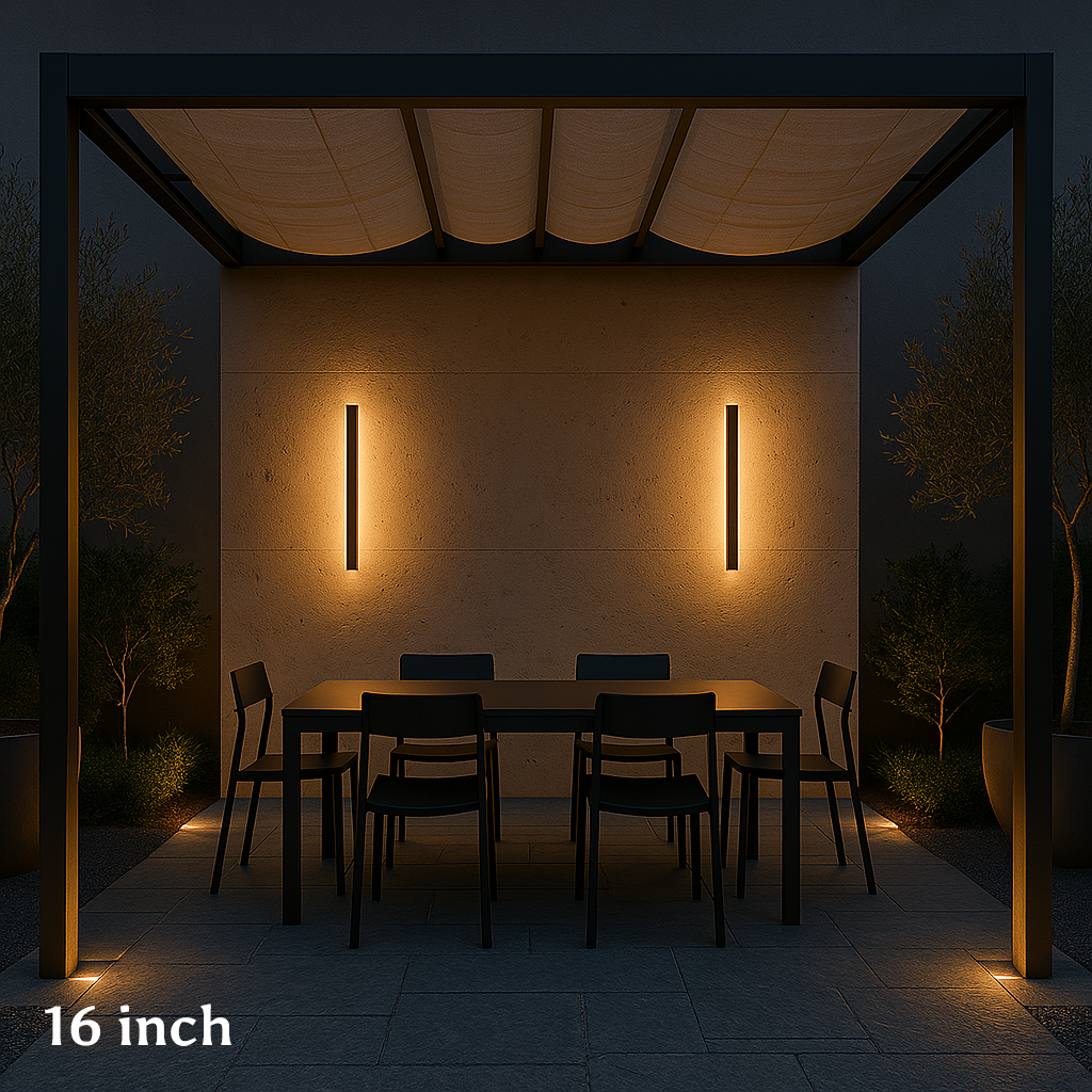Helios Outdoor LED Wall Lamp