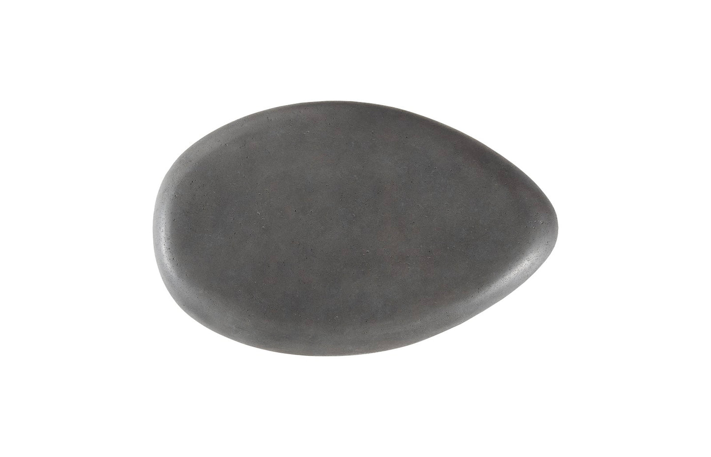 River Stone Coffee Table, Charcoal Stone, Small