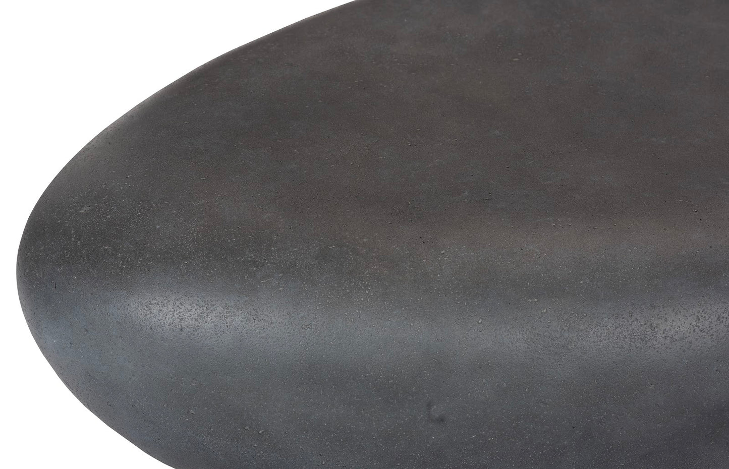 River Stone Coffee Table, Charcoal Stone, Small