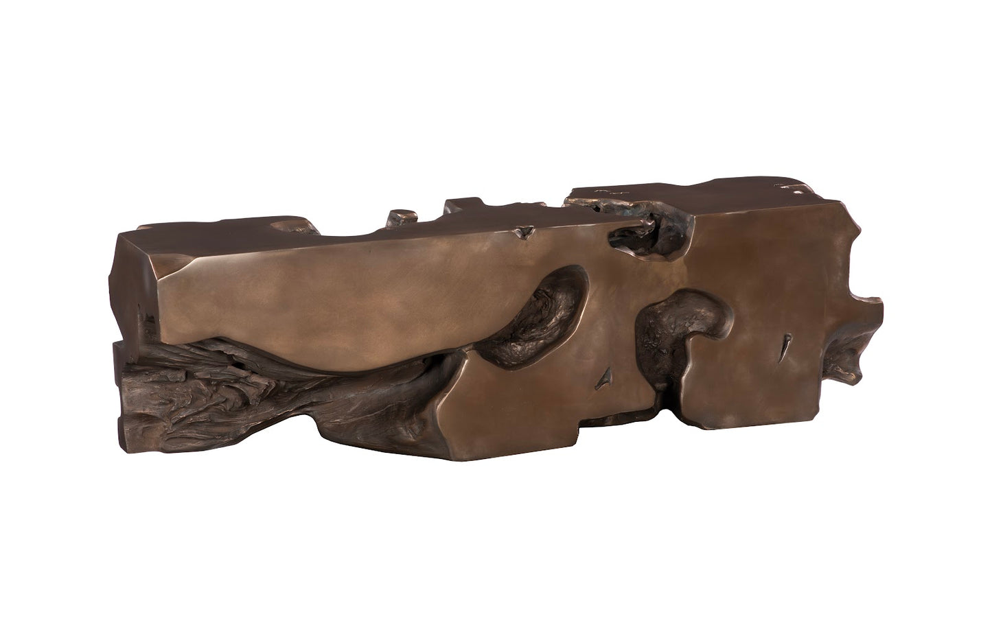 Freeform Bench, Bronze