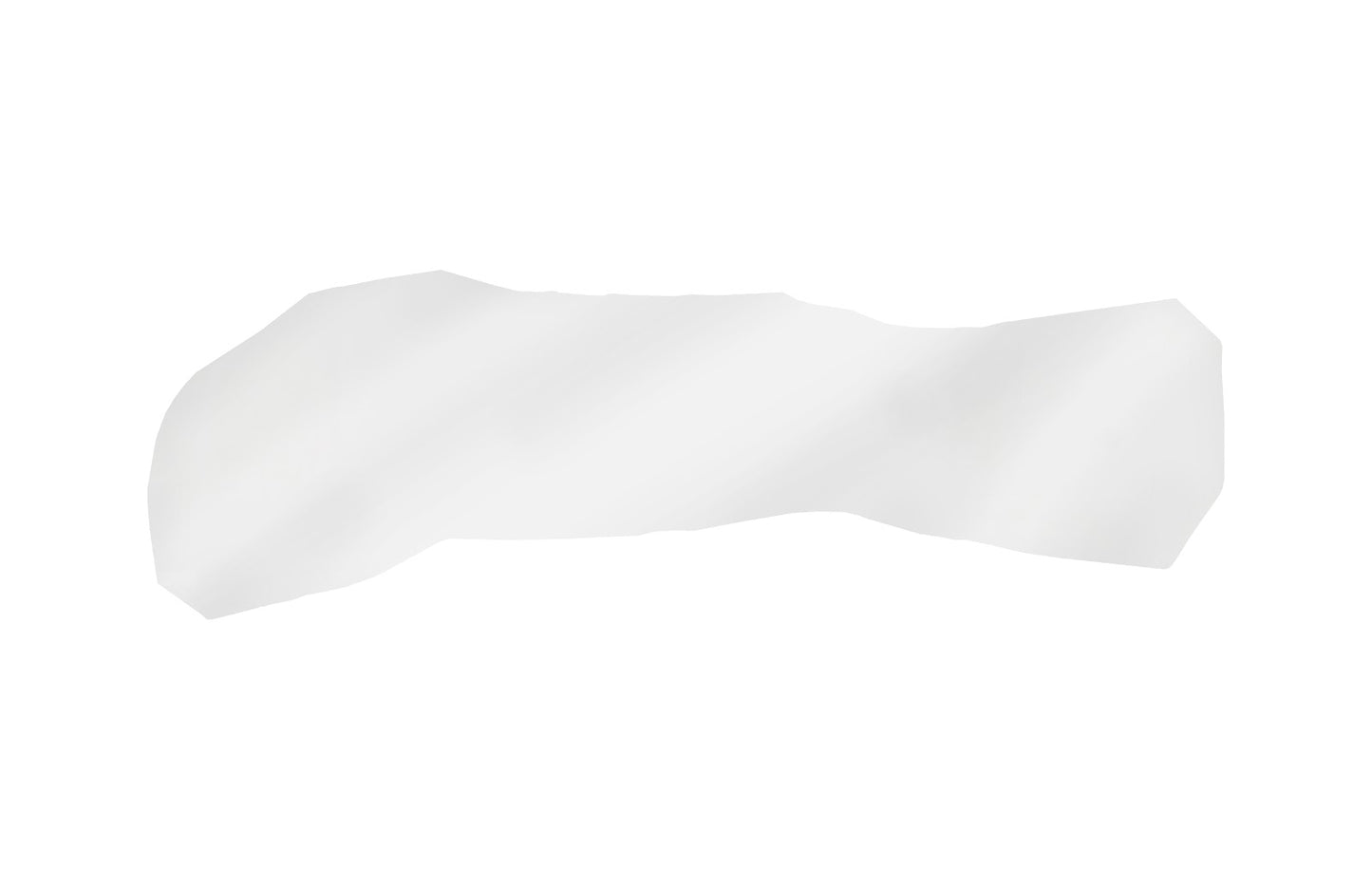 Crazy Cut Console, Stainless Steel, Silver