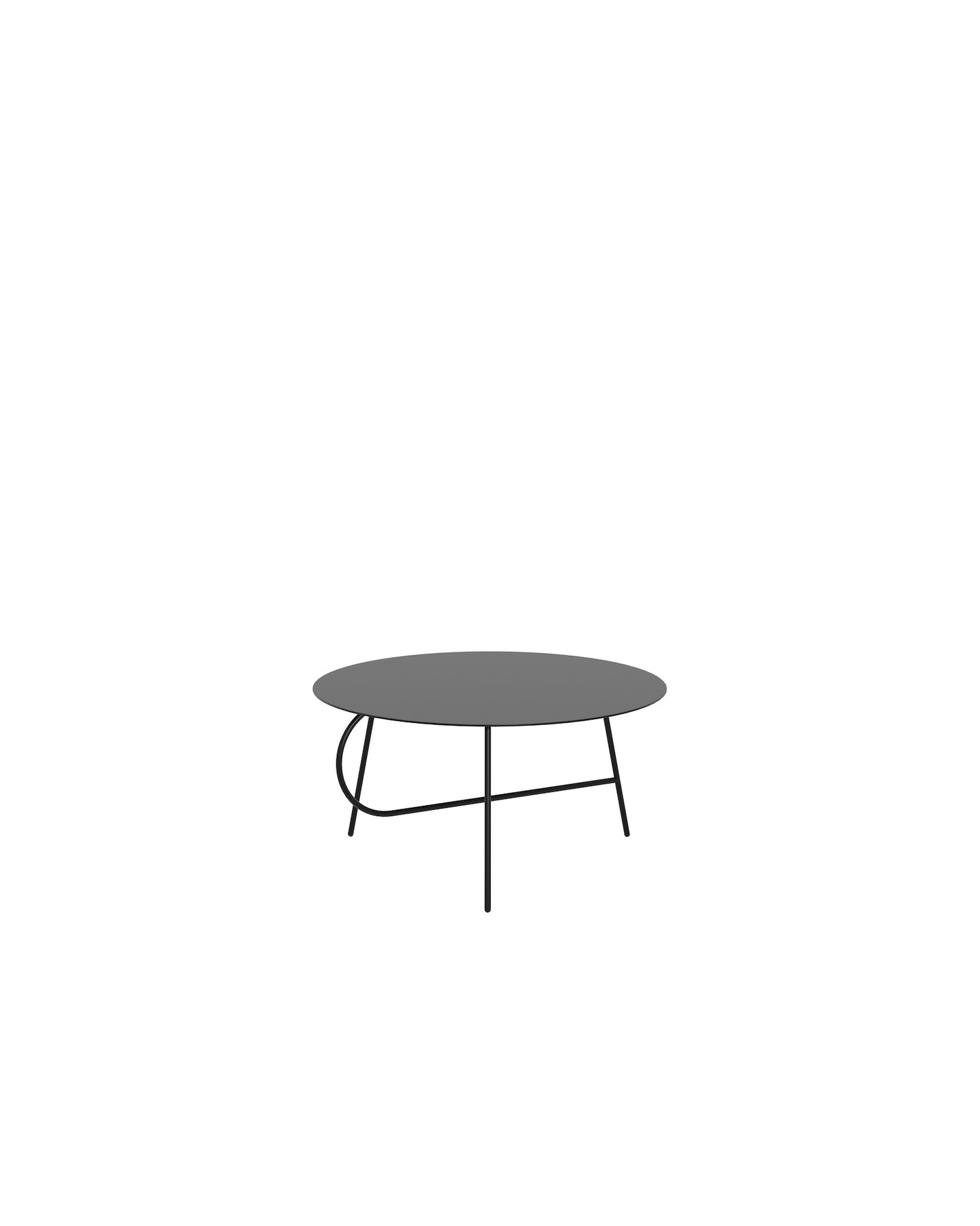 Sans Coffee Table / Graphite Black