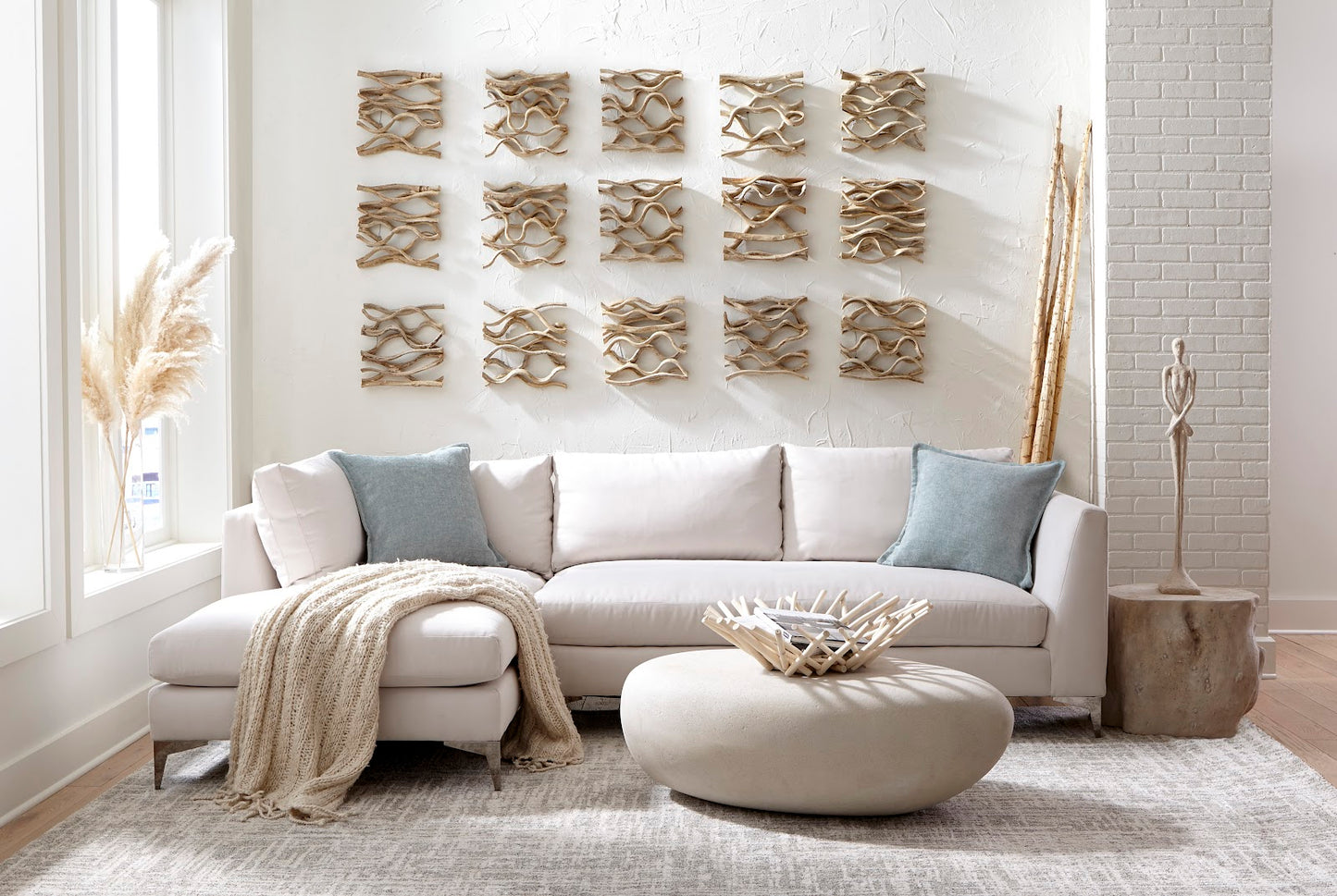 Stick Bowl, Short, Natural