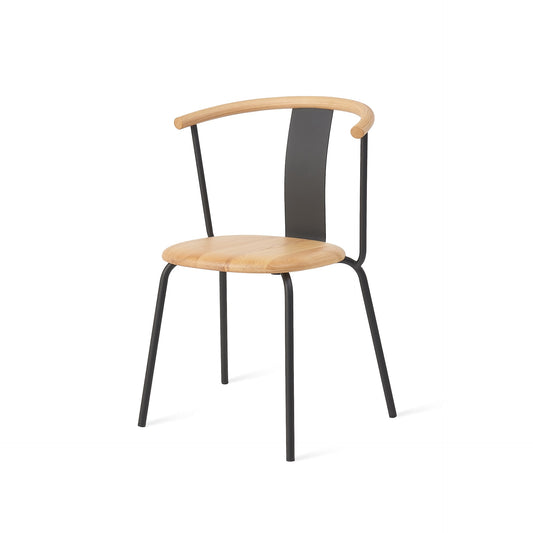 Shu Chair/ Black Frame,Natural Ash