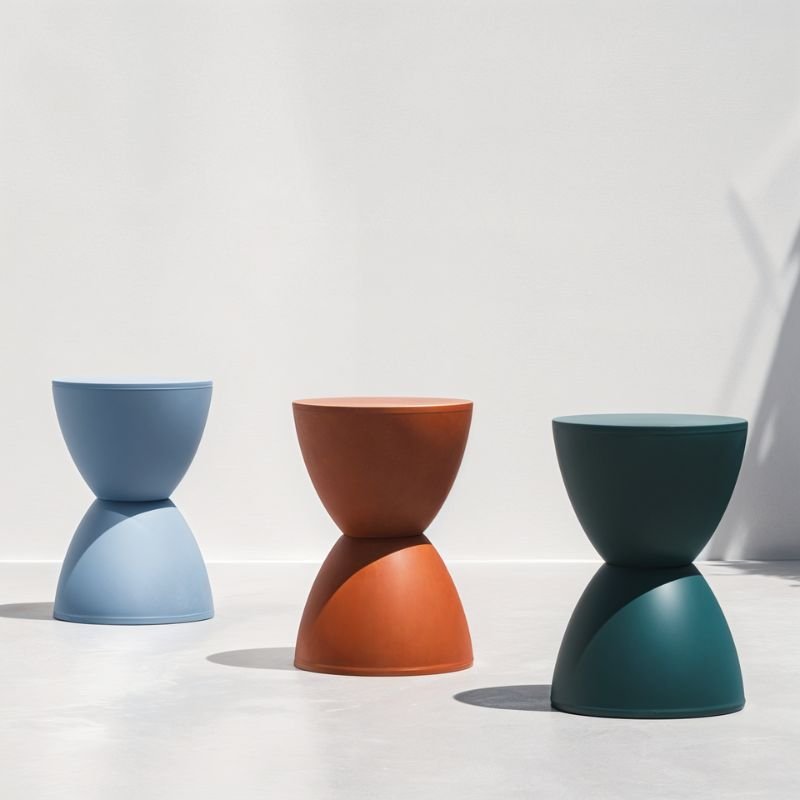Hourglass Stool