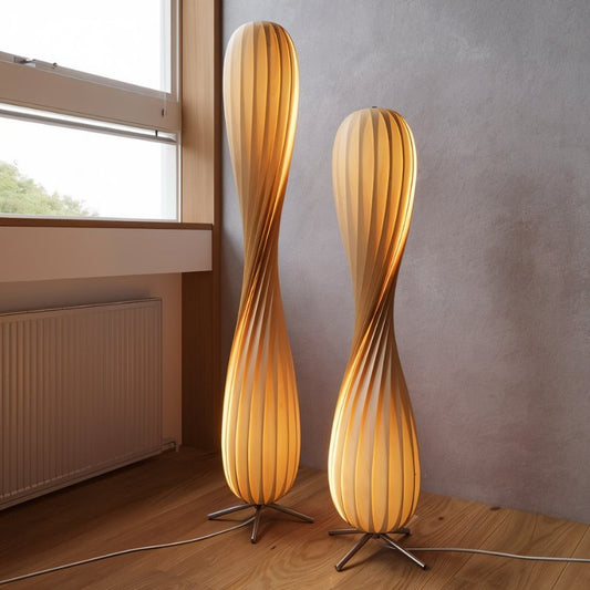 Modern Twist Floor Lamp