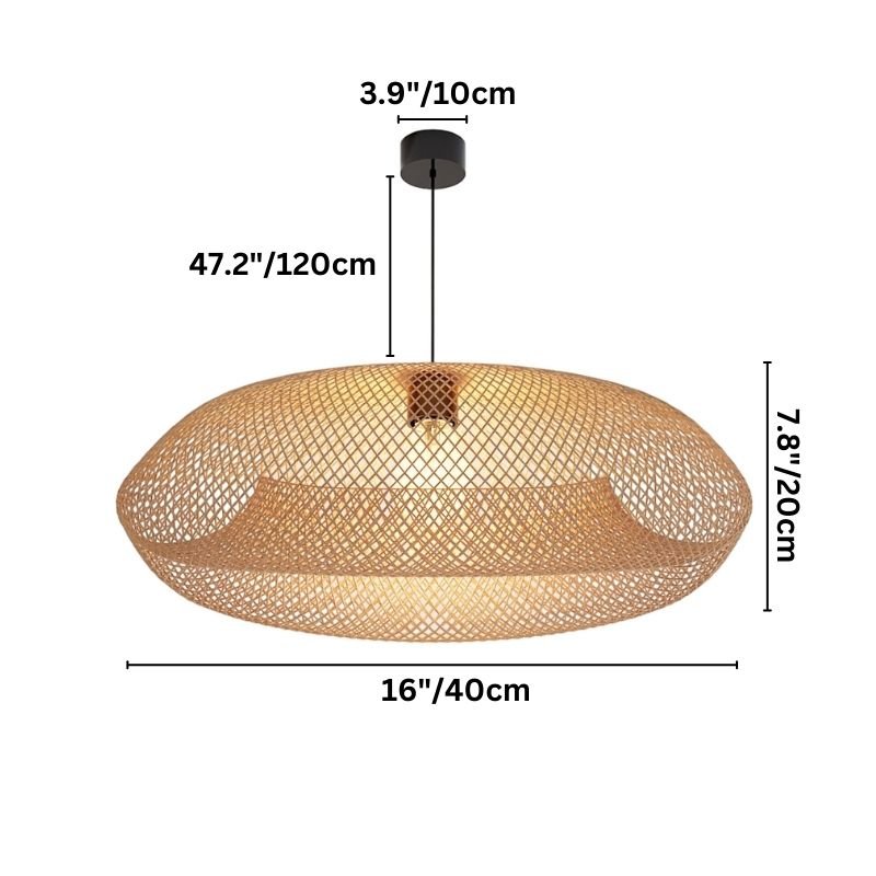 Nest Rattan Pendant Light