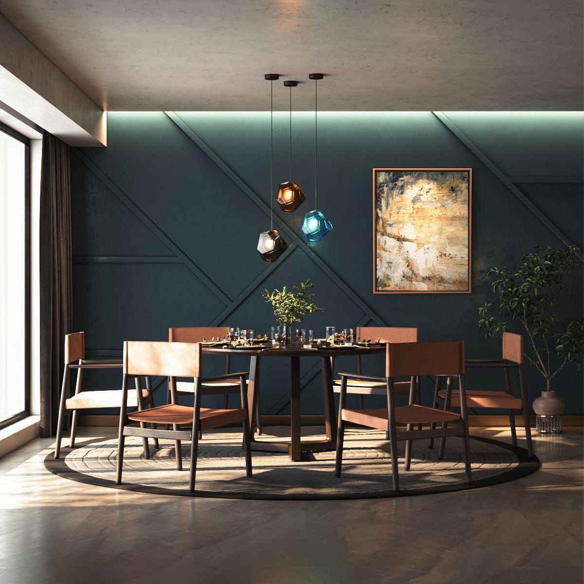 Piedra Pendant Light