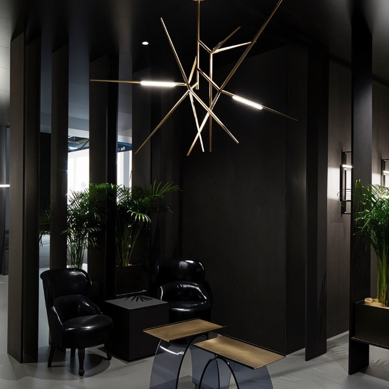 Spikey Chandelier