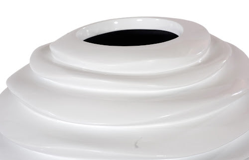 Spiral Planter, White, SM