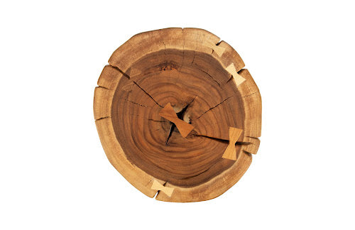 Black Wash Stool, Round