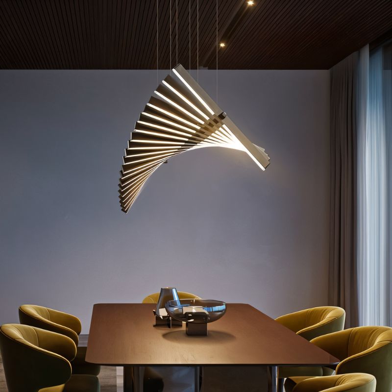 Waves Chandelier