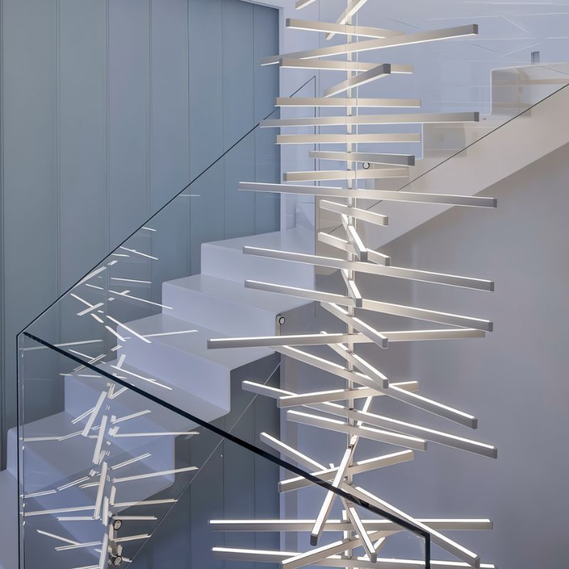 Waves Chandelier