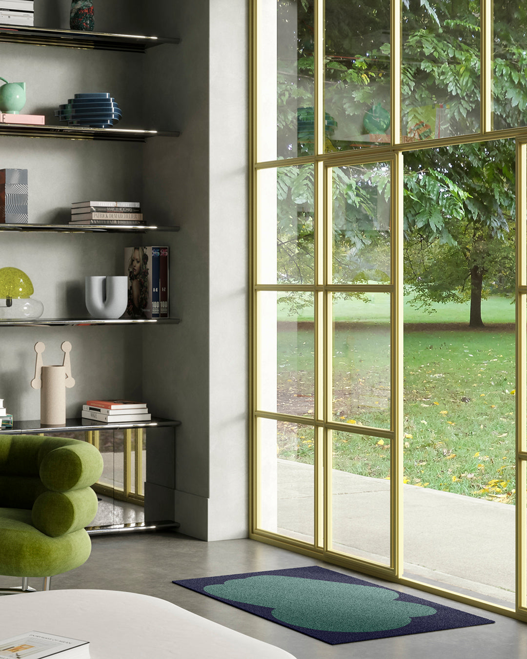 Heymat X Sight Unseen Emerald / Multicolor DoorMat