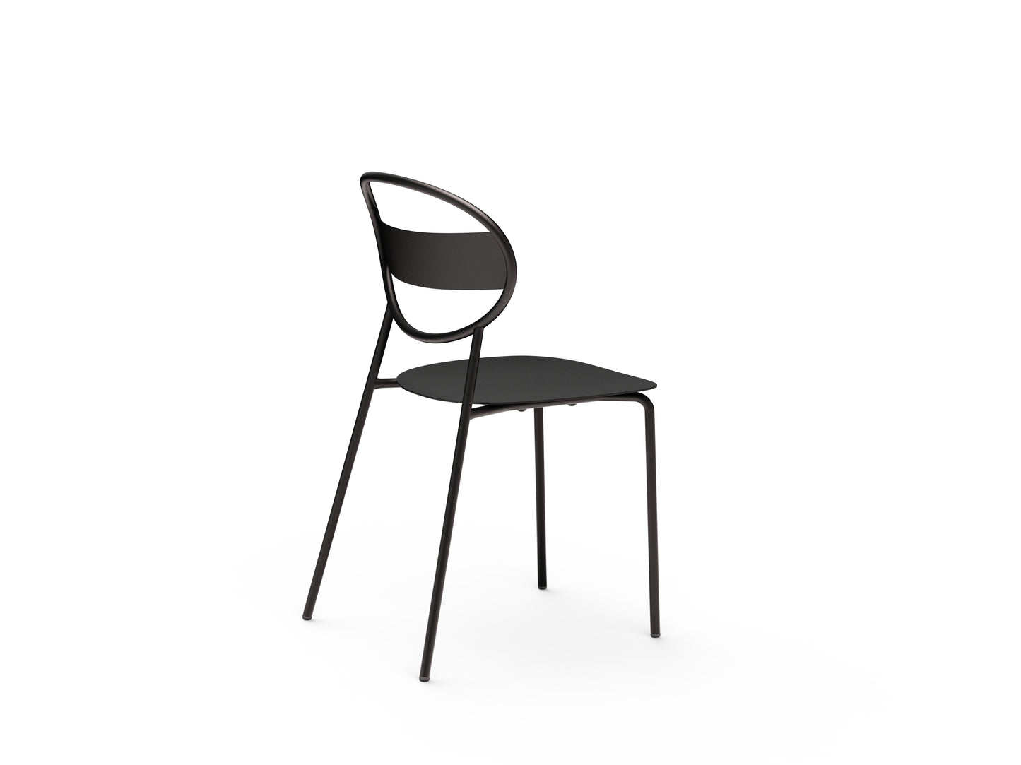 Sole Chair - All Metal Black