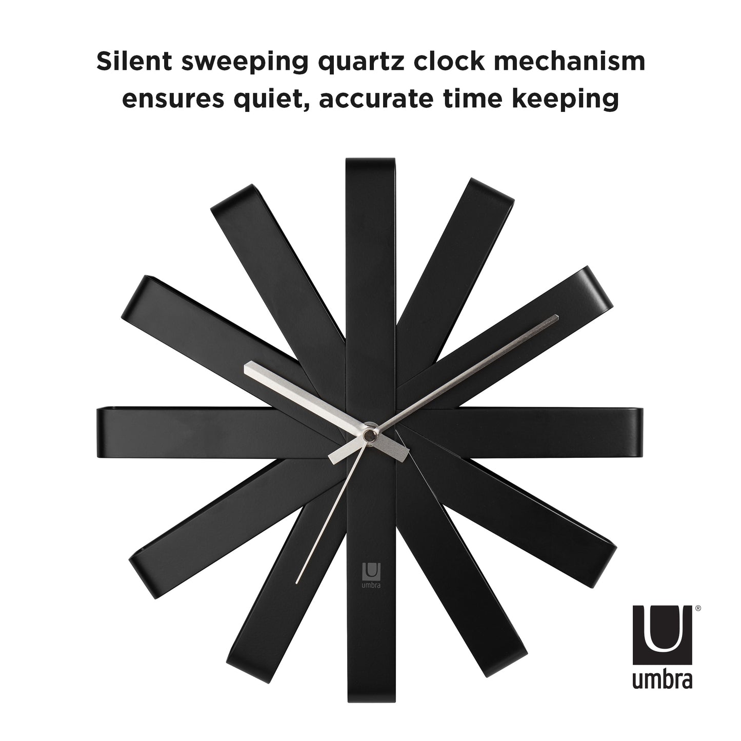 Umbra Ribbon Wall Clock