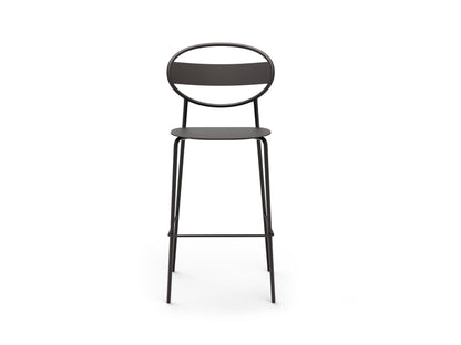 Sole Counter Stool All Metal Black