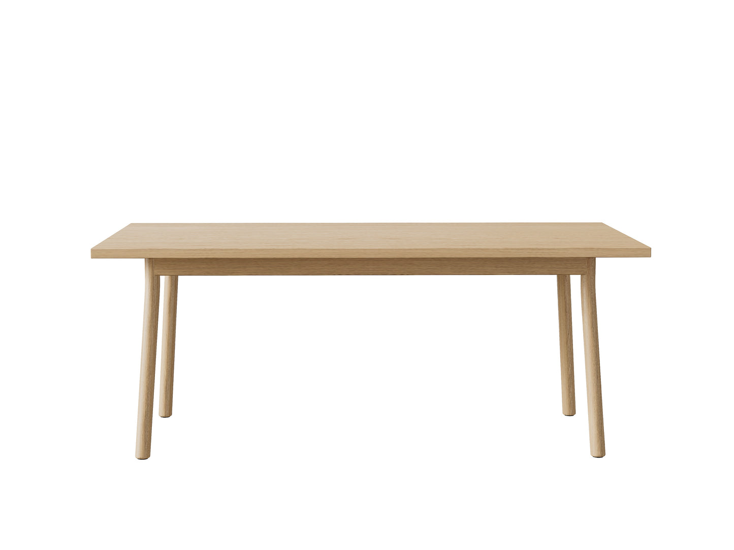 Mia Dining Table / OAK FRAME, OAK MDF TOP