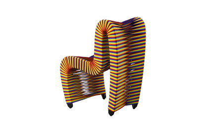 Seat Belt Dining Chair, Rainbow/Pride