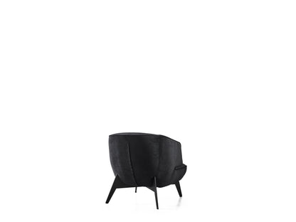 Mersin Accent Chair / Black