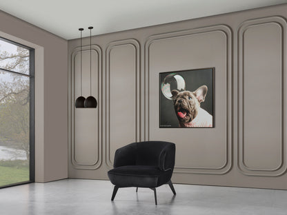 Mersin Accent Chair / Black