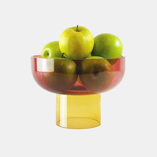 Cloudnola Tip Top Small Pink & Yellow - Bowl