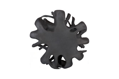 Cast Coffee Table, Round, Charcoal Stone