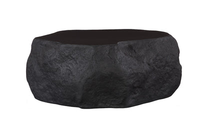 Quarry Coffee Table, Small, Black Glamstone