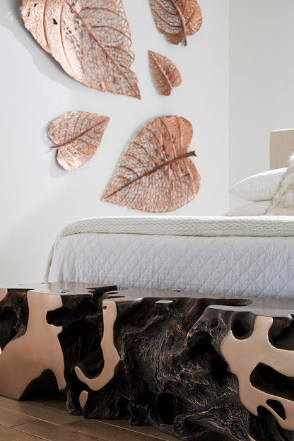 Freeform Bench, Bronze