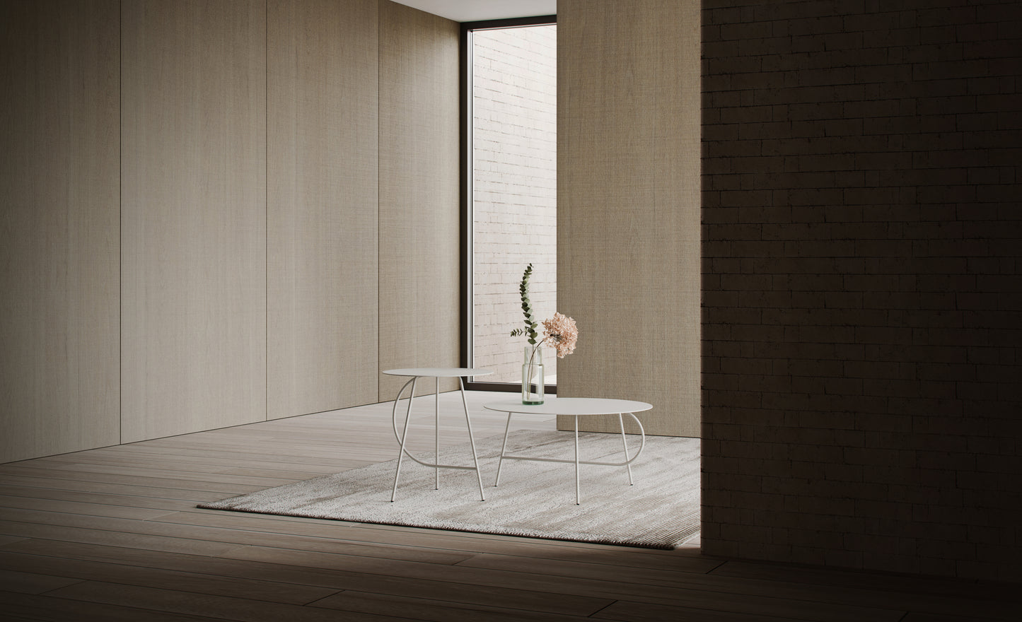 Sans  Coffee Table / Pure White