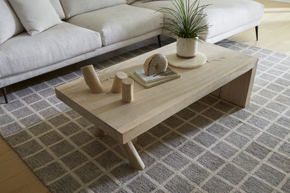 Branch Waterfall Coffee Table, Bleached