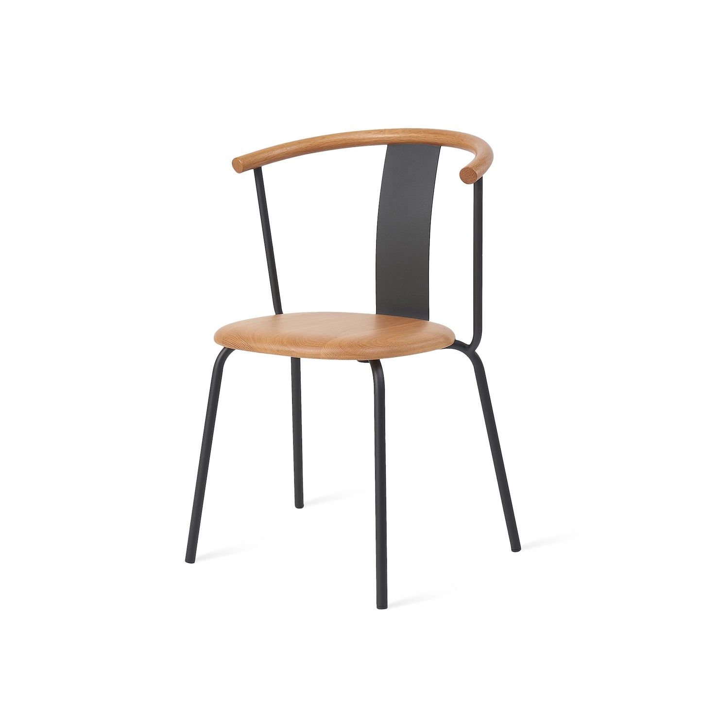 Shu Chair/ Black Frame,Natural Ash