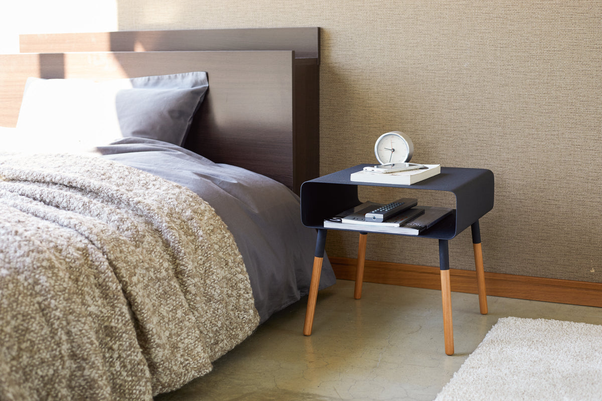Storage Table - Short (14" H)  - Steel + Wood
