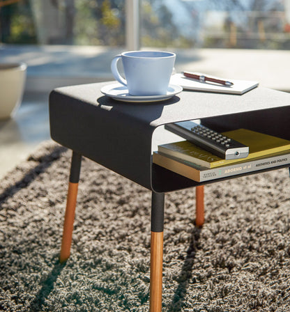 Storage Table - Tall (23" H)  - Steel + Wood
