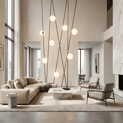 Glita Floor To Ceiling Lamp