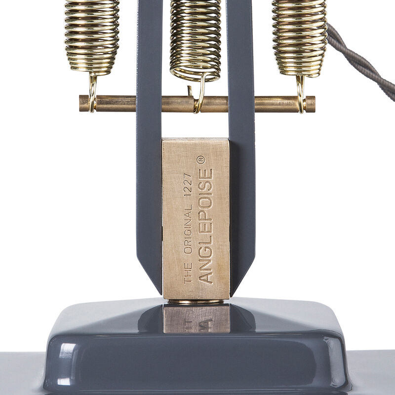 Original 1227 Brass Desk Lamp Elephant Grey