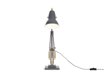 Original 1227 Brass Desk Lamp Elephant Grey
