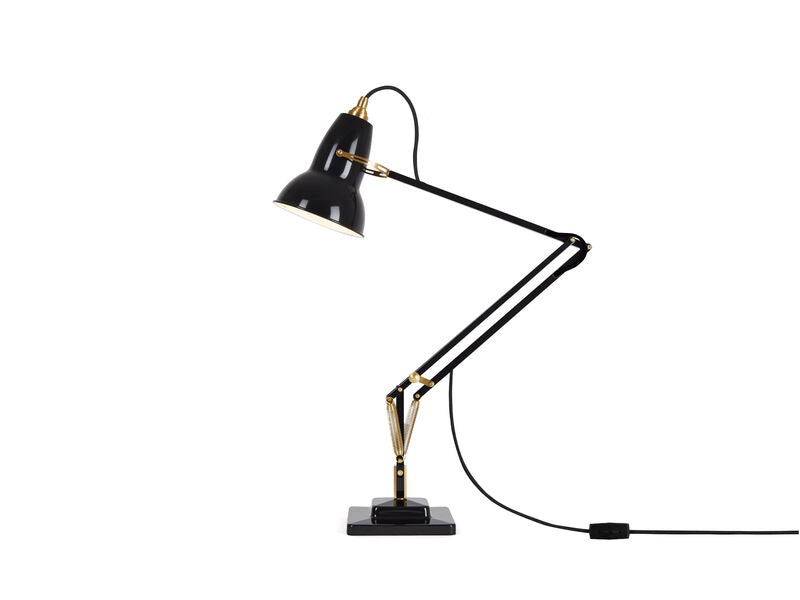 Original 1227 Brass Desk Lamp Jet Black