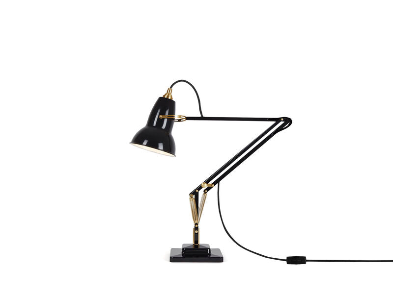 Original 1227 Brass Desk Lamp Jet Black