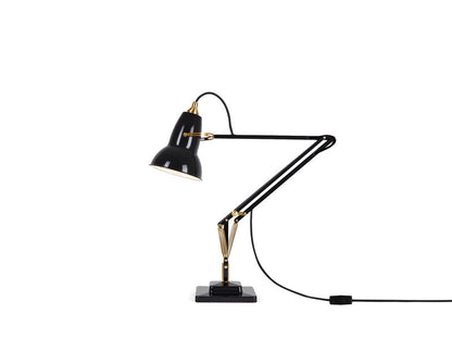 Original 1227 Brass Desk Lamp Jet Black