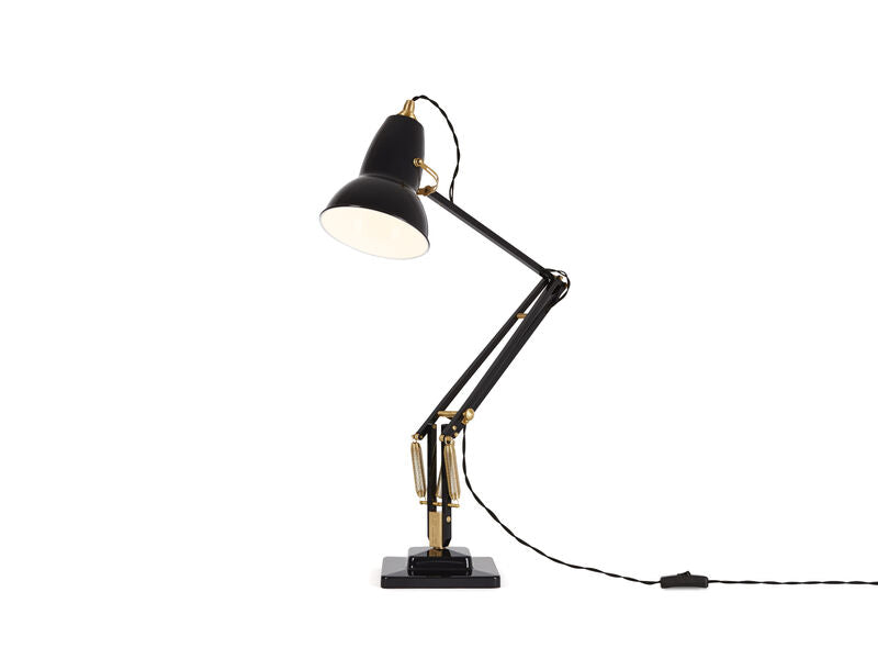 Original 1227 Brass Desk Lamp Jet Black