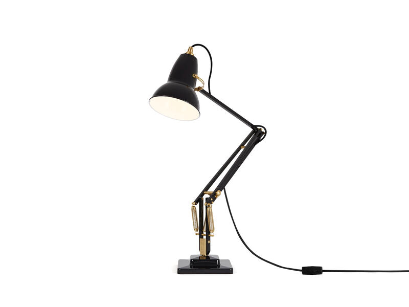 Original 1227 Brass Desk Lamp Jet Black